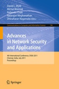 Cover: Advances in Network Security and Applications - Springer