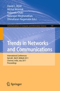 Cover: Trends in Network and Communications - Springer