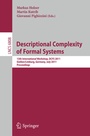 Cover: Descriptional Complexity of Formal Systems - Springer