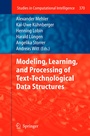 Cover: Modeling, Learning, and Processing of Text-Technological Data Structures - Springer