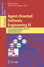 Cover: Agent-Oriented Software Engineering XI - Springer