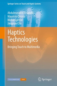 Enlarge image Cover: Haptics Technologies - Springer