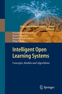 Enlarge image Cover: Intelligent Open Learning Systems - Springer