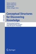 Cover: Conceptual Structures for Discovering Knowledge - Springer