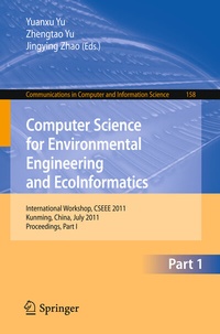Enlarge image Cover: Computer Science for Environmental Engineering and EcoInformatics - Springer