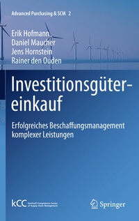 Abbildung von: Investitionsgütereinkauf - Springer