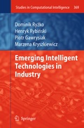 Cover: Emerging Intelligent Technologies in Industry - Springer