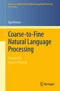 Cover: Coarse-to-Fine Natural Language Processing - Springer