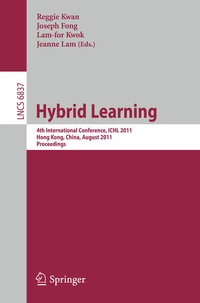 Enlarge image Cover: Hybrid Learning - Springer