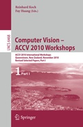 Cover: Computer Vision -- ACCV 2010 Workshops - Springer