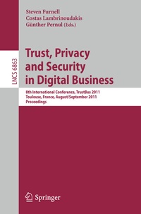 Abbildung von: Trust, Privacy and Security in Digital Business - Springer