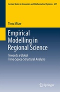 Cover: Empirical Modelling in Regional Science - Springer