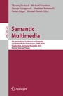 Cover: Semantic Multimedia - Springer