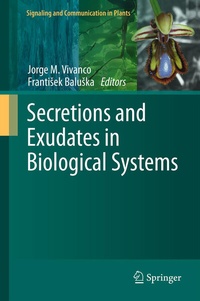 Abbildung von: Secretions and Exudates in Biological Systems - Springer