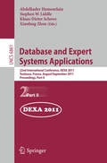 Cover: Database and Expert Systems Applications - Springer