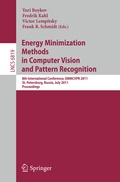 Cover: Energy Minimization Methods in Computer Vision and Pattern Recognition - Springer