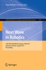 Cover: Next Wave in Robotics - Springer