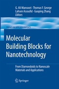 Cover: Molecular Building Blocks for Nanotechnology - Springer