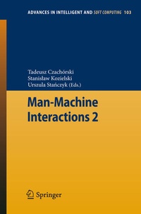 Enlarge image Cover: Man-Machine Interactions 2 - Springer