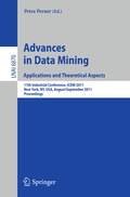 Cover: Advances on Data Mining: Applications and Theoretical Aspects - Springer