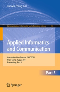 Abbildung von: Applied Informatics and Communication, Part III - Springer