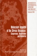 Cover: Molecular Aspects of the Stress Response: Chaperones, Membranes and Networks - Springer