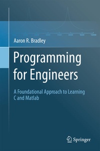Enlarge image Cover: Programming for Engineers - Springer