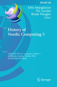 Enlarge image Cover: History of Nordic Computing 3 - Springer