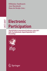 Abbildung von: Electronic Participation - Springer
