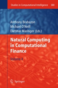 Enlarge image Cover: Natural Computing in Computational Finance - Springer