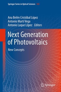 Abbildung von: Next Generation of Photovoltaics - Springer