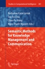 Cover: Semantic Methods for Knowledge Management and Communication - Springer