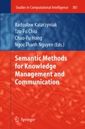 Cover: Semantic Methods for Knowledge Management and Communication - Springer