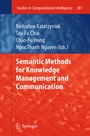 Cover: Semantic Methods for Knowledge Management and Communication - Springer