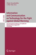 Cover: Information and Communication on Technology for the Fight against Global Warming - Springer