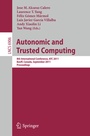 Cover: Autonomic and Trusted Computing - Springer
