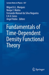 Enlarge image Cover: Fundamentals of Time-Dependent Density Functional Theory - Springer