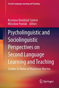 Abbildung von: Psycholinguistic and Sociolinguistic Perspectives on Second Language Learning and Teaching - Springer