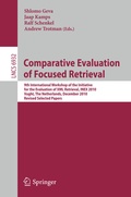 Cover: Comparative Evaluation of Focused Retrieval - Springer