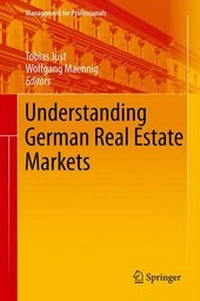 Enlarge image Cover: Understanding German Real Estate Markets - Springer