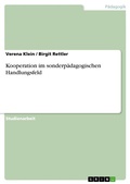 Cover: Kooperation im sonderp&auml;dagogischen Handlungsfeld - GRIN Verlag