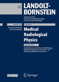 Cover: Medical Radiological Physics I - Springer