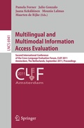 Cover: Multilingual and Multimodal Information Access Evaluation - Springer
