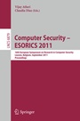 Cover: Computer Security - ESORICS 2011 - Springer