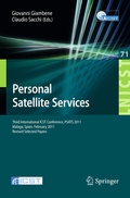Cover: Personal Satellite Services - Springer