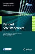 Cover: Personal Satellite Services - Springer