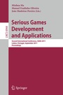 Cover: Serious Games Development and Applications - Springer