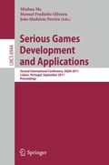 Cover: Serious Games Development and Applications - Springer