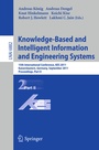 Cover: Knowledge-Based and Intelligent Information and Engineering Systems, Part II - Springer