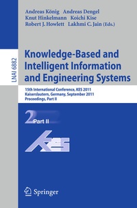 Enlarge image Cover: Knowledge-Based and Intelligent Information and Engineering Systems, Part II - Springer